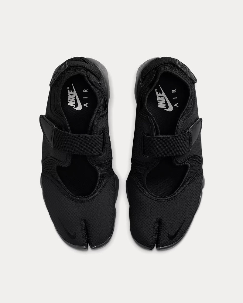Nike Air Rift Breathe Black / White / Black Slip On Sneakers - 2
