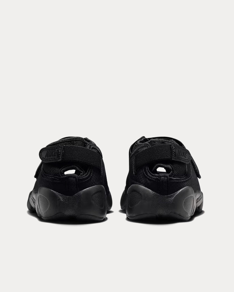 Nike Air Rift Breathe Black / White / Black Slip On Sneakers - 4