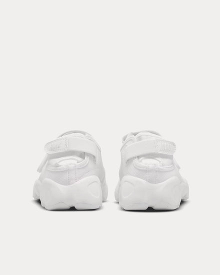 Nike Air Rift Breathe White / Pure Platinum / White Slip On Sneakers - 4
