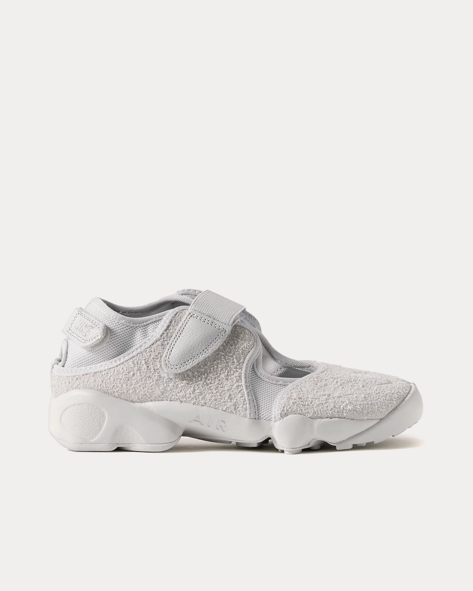 Air Rift Suede Photon Dust / Summit White Slip-On Sneakers