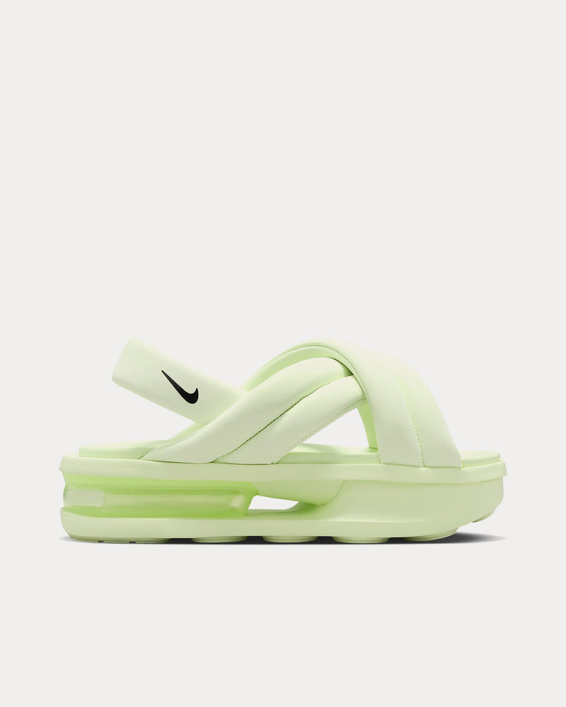 よー 様Nike W Air Max Isla Sandal 24cm Nike Women's Air Max Isla Barely Volt / Barely Volt / Volt / Black