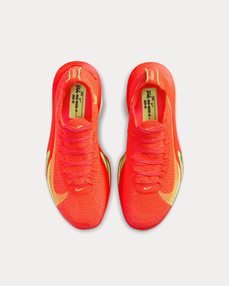 Nike Alphafly 3 Bright Crimson / Lime Blast / Mint Foam / Cave Purple Running Shoes - 2