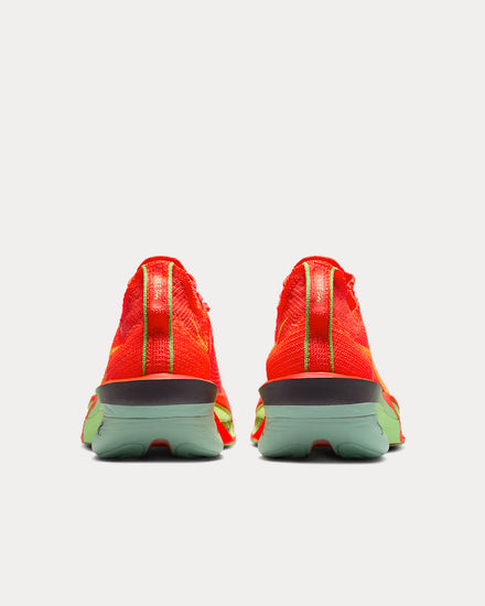 Nike Alphafly 3 Bright Crimson / Lime Blast / Mint Foam / Cave Purple Running Shoes - 4