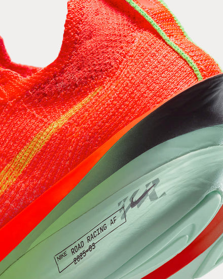 Nike Alphafly 3 Bright Crimson / Lime Blast / Mint Foam / Cave Purple Running Shoes - 5
