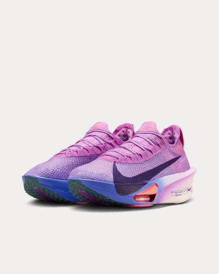Nike Alphafly 3 Fuchsia Glow / Bright Violet / Sapphire / Purple Dynasty Running Shoes - 3