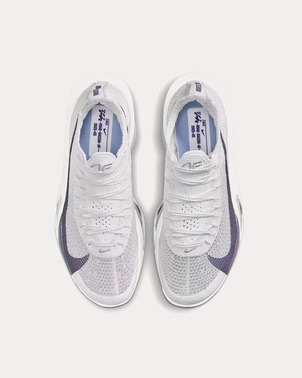 Nike Alphafly 3 White / Pure Platinum / Obsidian Mist / Gridiron Running Shoes - 2