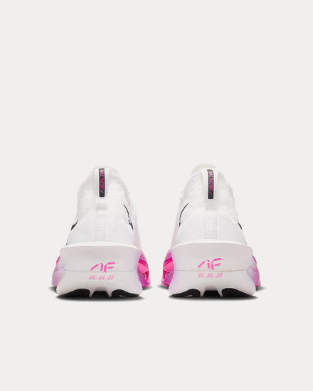 Nike Alphafly 3 White / Purple Agate / Vivid Grape / Black Running Shoes - 3