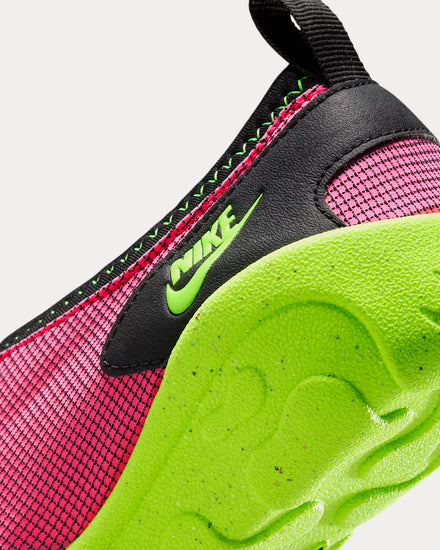 Nike Aqua Turf Hyper Pink / Black / Electric Green / Electric Green Slip On Sneakers - 3