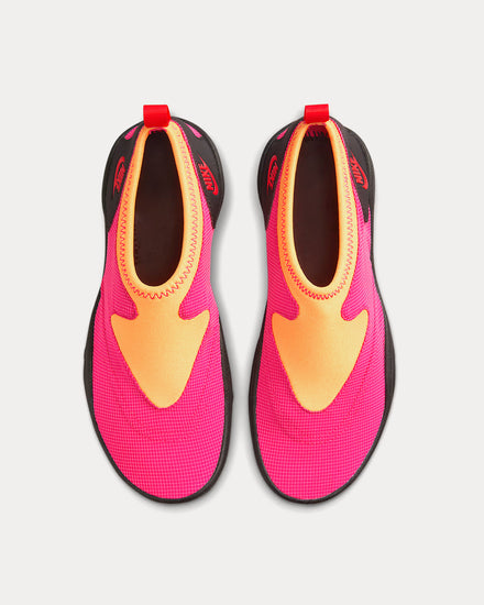 Nike Aqua Turf Vivid Pink / Black / Laser Orange / Light Crimson Slip On Sneakers - 2