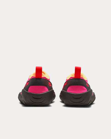 Nike Aqua Turf Vivid Pink / Black / Laser Orange / Light Crimson Slip On Sneakers - 4