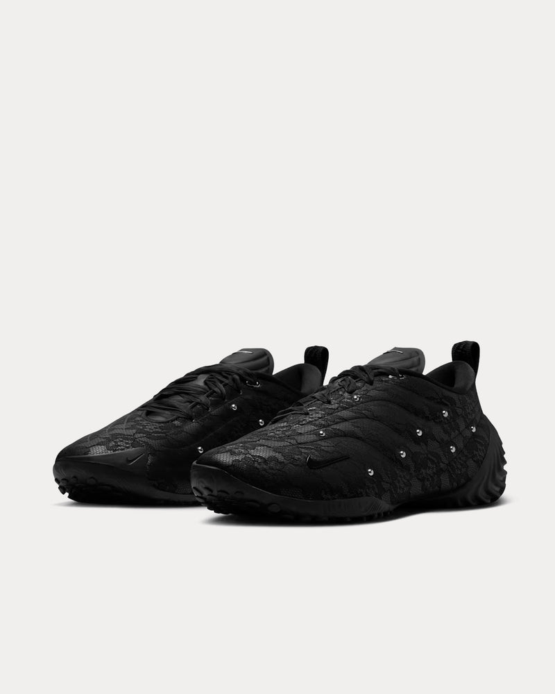 靴 NIKE W ASTRA ULTRA BLACK/BLACK Nike Women's Astra Ultra 'Premium Lace' Black Low Top Sneakers