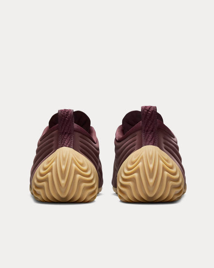 Nike Astra Ultra Burgundy Crush / Metallic Silver Low Top Sneakers - 4