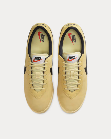 Nike Astrograbber Soft Yellow / Black Low Top Sneakers - 2