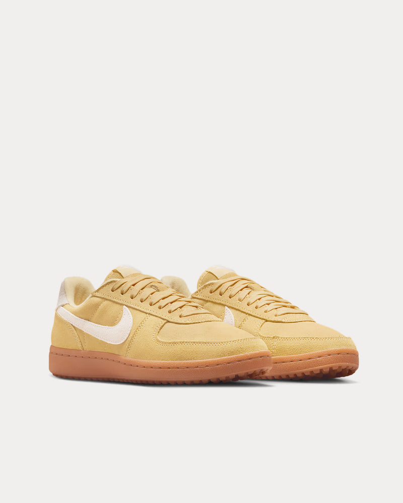 Nike Field General Soft Yellow / Gum Light Brown / White Low Top Sneakers - 3