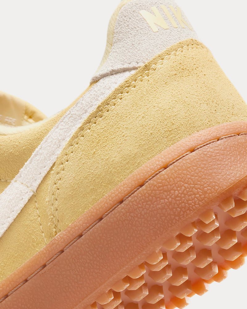 Nike Field General Soft Yellow / Gum Light Brown / White Low Top Sneakers - 4
