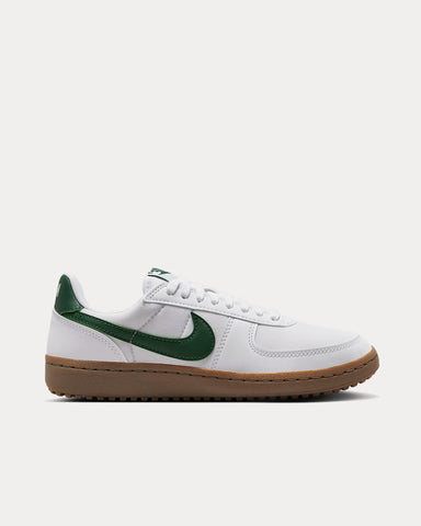 Nike Field General White / Gum Dark Brown / Gorge Green Low Top Sneakers