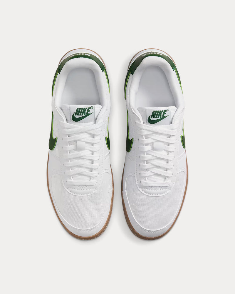 Nike Field General White / Gum Dark Brown / Gorge Green Low Top Sneakers - 2
