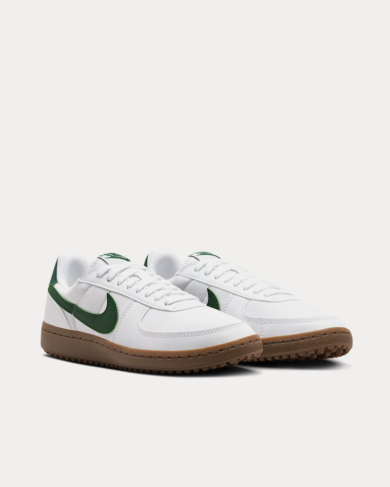 Nike Field General White / Gum Dark Brown / Gorge Green Low Top Sneakers - 3