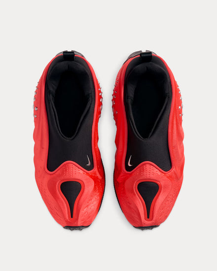 Nike First Sight Shadow Light Crimson / Metallic Silver Slip On Sneakers - 2