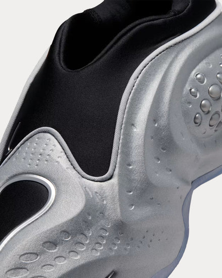 Nike First Sight Shadow Metallic Silver / Black Slip On Sneakers - 6