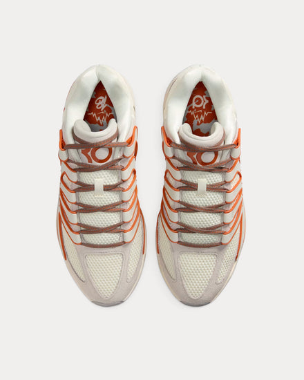 Nike KD18 Soft Pearl / Light Iron Ore Low Top Sneakers - 2