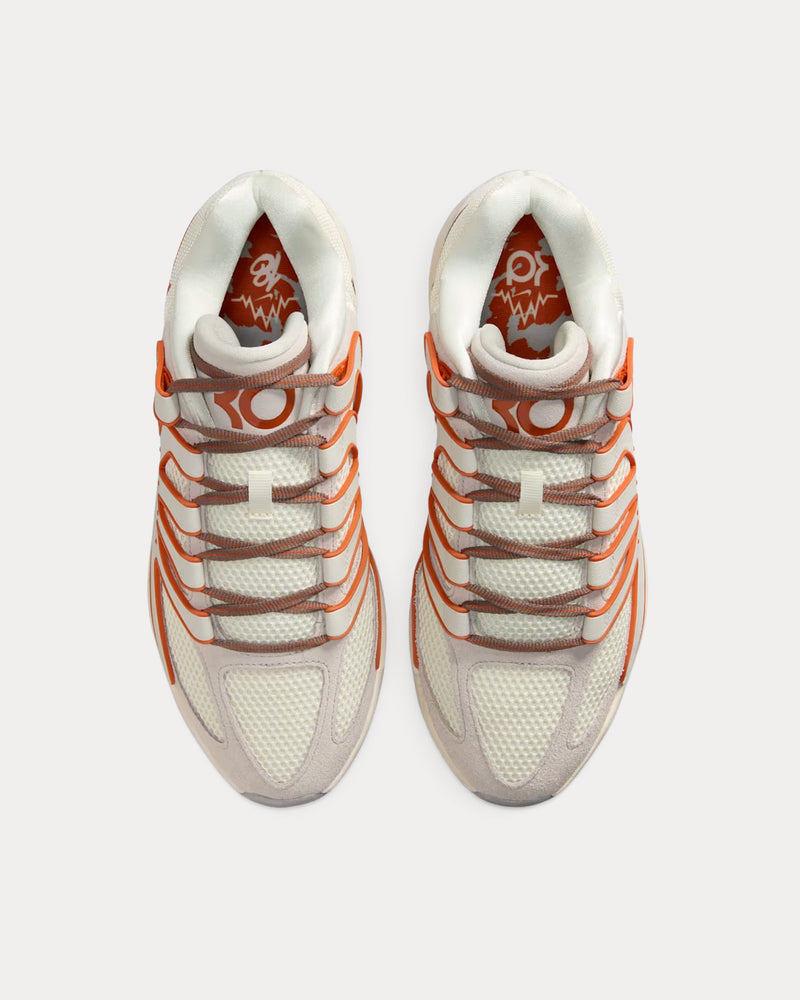 Nike KD18 Soft Pearl / Light Iron Ore Low Top Sneakers - 2