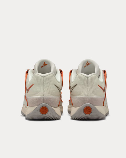 Nike KD18 Soft Pearl / Light Iron Ore Low Top Sneakers - 4