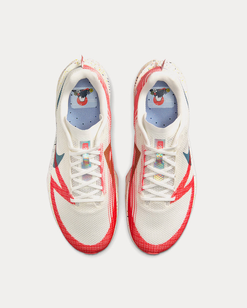 Nike Kiger 10 Summit White / Magic Ember / Cinnamon / Armoury Navy Running Shoes - 2