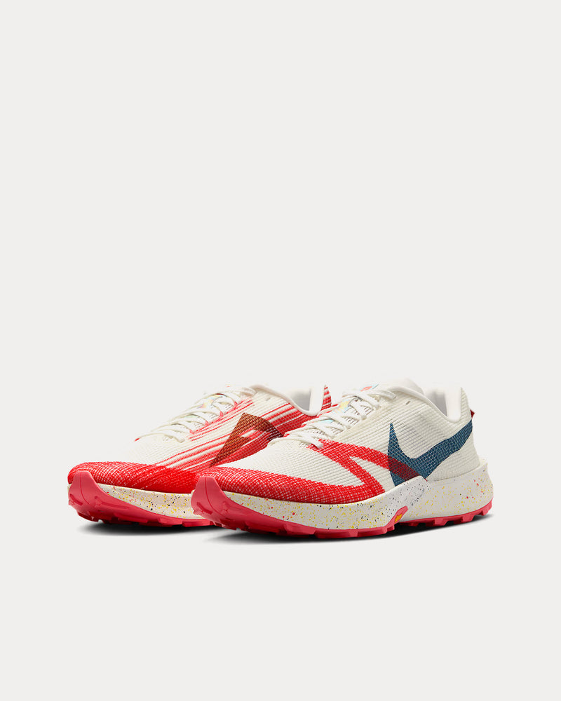 Nike Kiger 10 Summit White / Magic Ember / Cinnamon / Armoury Navy Running Shoes - 3