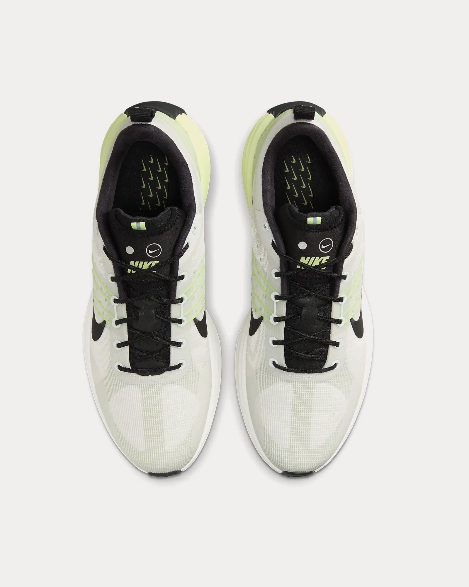 Nike - Lunar Roam Summit White / Light Silver / Barely Volt / Black Low Top Sneakers