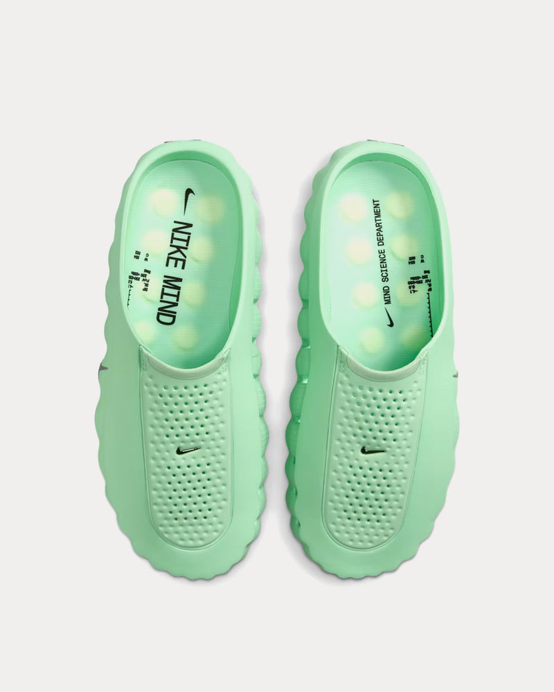 Nike Men's Mind 001 Cucumber Calm / Black / Barely Volt Mules