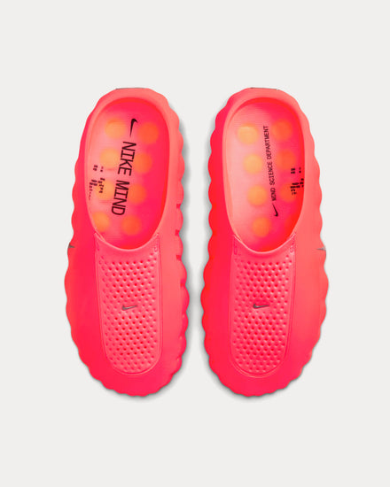 Nike Mind 001 Solar Red / Hyper Crimson / Black / Chrome Mules - 2