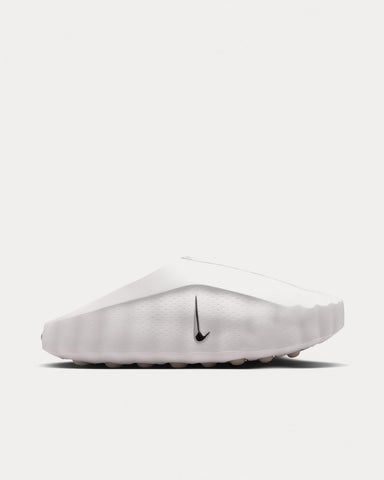 Nike Mind 001 White / Metallic Silver Mules