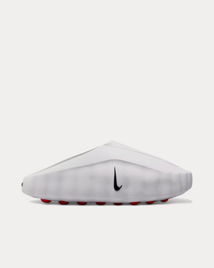 Nike Mind 001 White / Speed Red Mules - 1