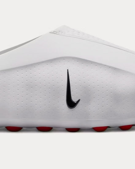 Nike Mind 001 White / Speed Red Mules - 2