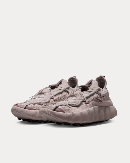 Nike Mind 002 Flyknit Fossil Stone / Plum Eclipse Pregame Shoes - 3