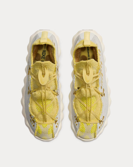 Nike Mind 002 Flyknit Light Bone / Saturn Gold Pregame Shoes - 2