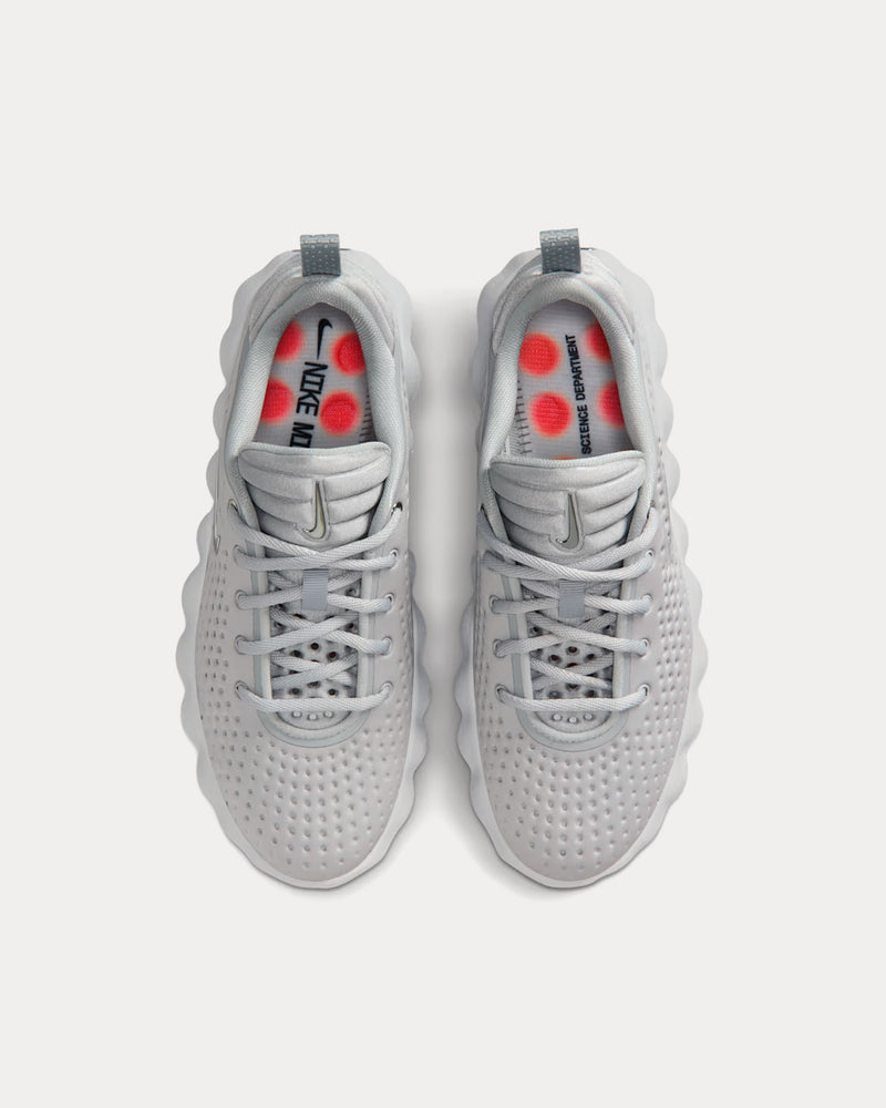 Nike Mind 002 Light Smoke Grey / Photon Dust / Hyper Crimson / Chrome Pregame Shoes - 2