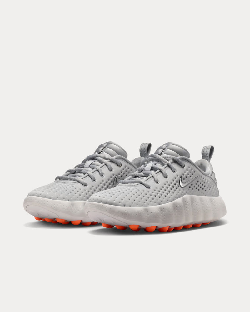 Nike Mind 002 Light Smoke Grey / Photon Dust / Hyper Crimson / Chrome Pregame Shoes - 3