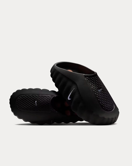 Nike Mind 001 Black / Hyper Crimson / White / Chrome Mules - 2