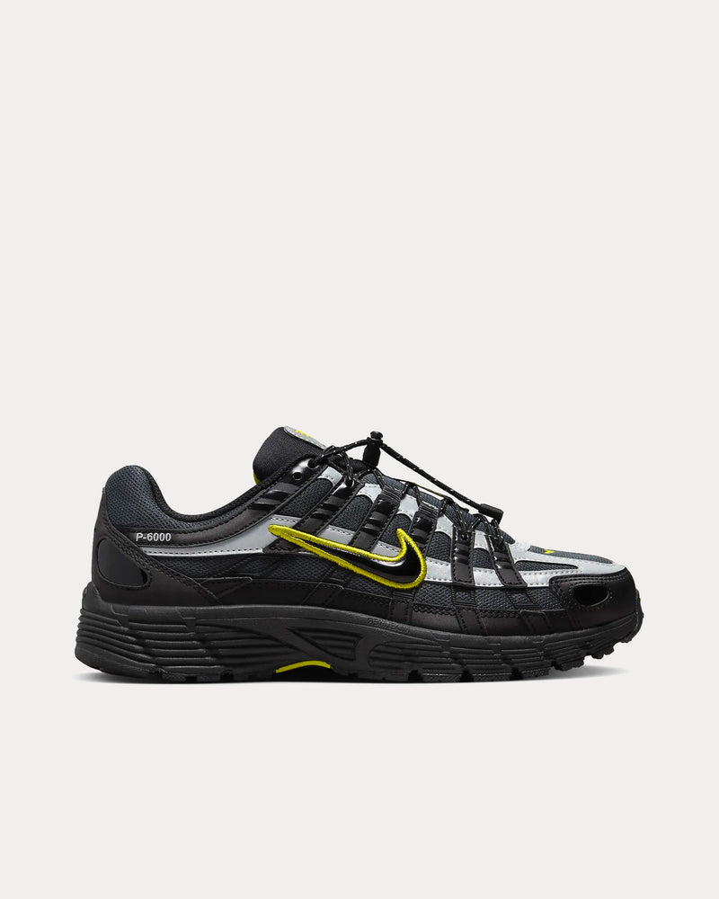 Nike P-6000 Anthracite / High Voltage / Metallic Silver / Black Low Top Sneakers - 1