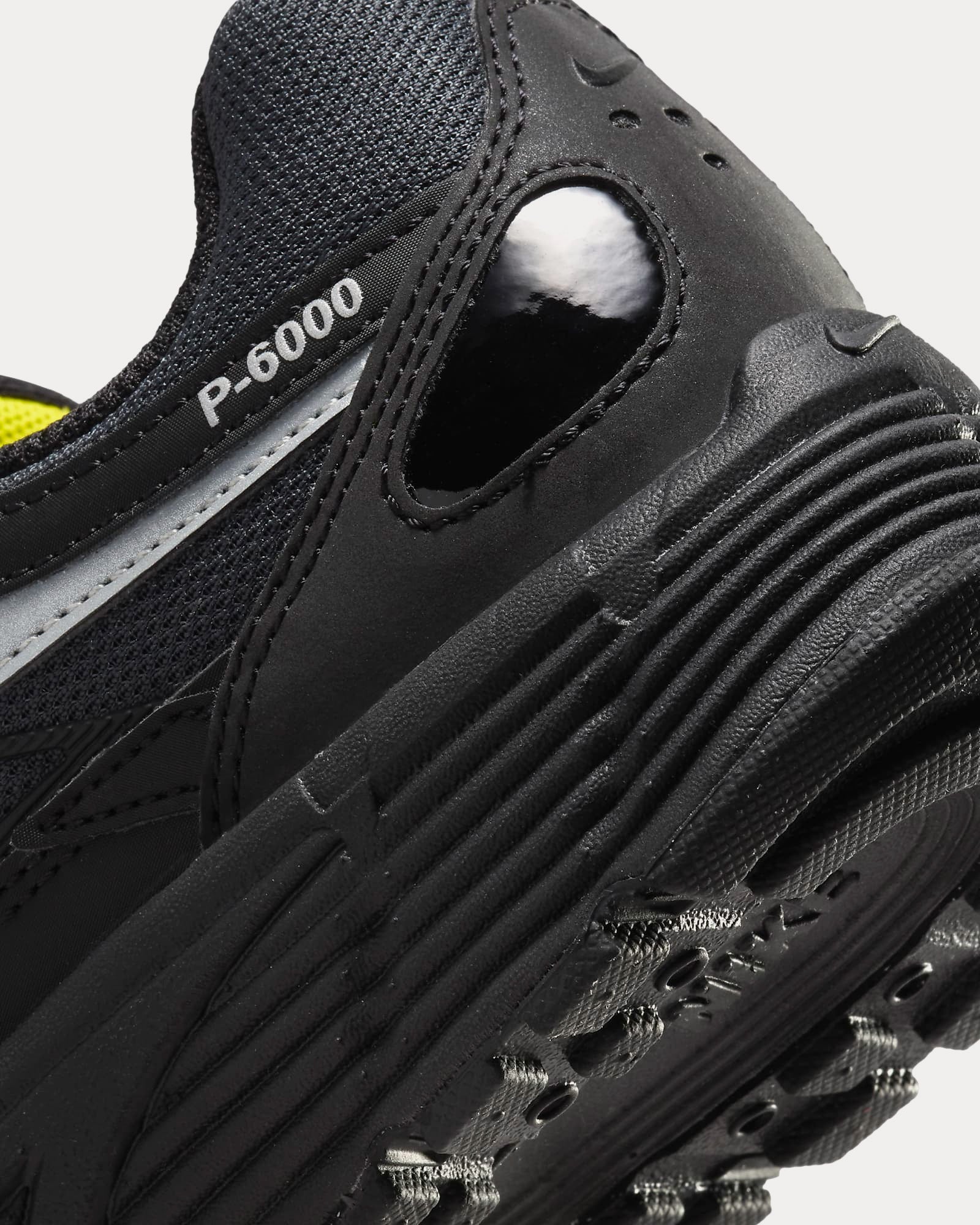 Nike P 6000 Anthracite High Voltage Metallic Silver Black Low Top Sneakers Sneak in Peace