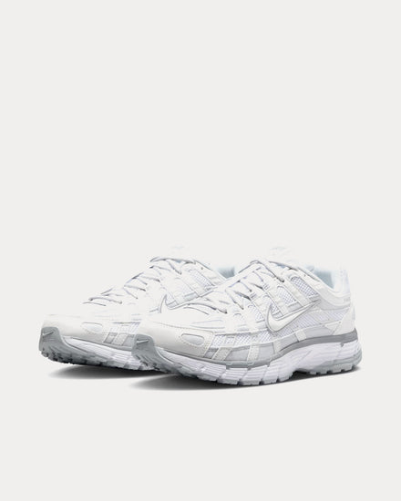 Nike P-6000 Metallic Summit White / Pure Platinum / Wolf Grey / White Low Top Sneakers - 3