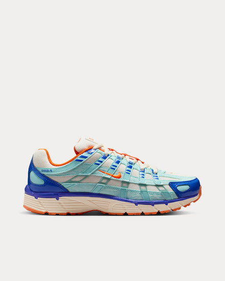 Nike P-6000 Summit White / Racer Blue / Guava Ice / Safety Orange Low Top Sneakers - 1