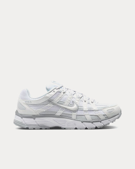 Nike P-6000 Metallic Summit White / Pure Platinum / Wolf Grey / White Low Top Sneakers - 1