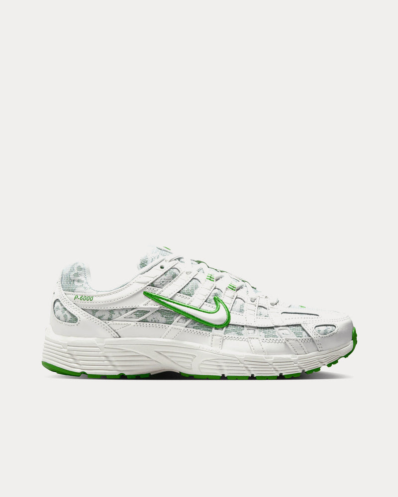 Nike P-6000 Summit White / Kelly Green / Summit White Low Top Sneakers - 1