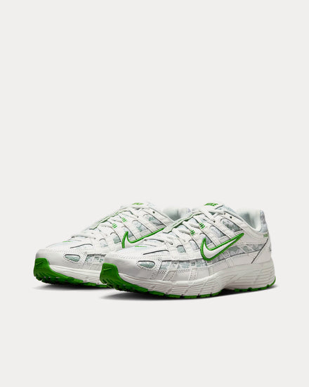Nike P-6000 Summit White / Kelly Green / Summit White Low Top Sneakers - 3