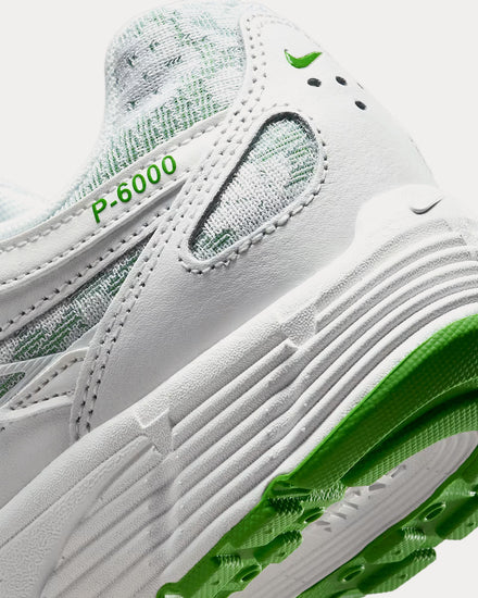 Nike P-6000 Summit White / Kelly Green / Summit White Low Top Sneakers - 5