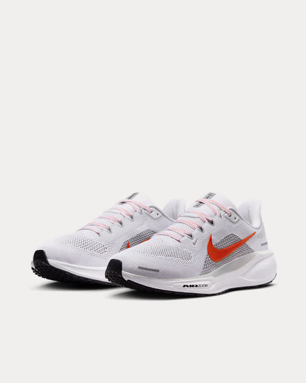 Nike Pegasus 41 White / Wolf Grey /  Black / Picante Red Running Shoes - 3