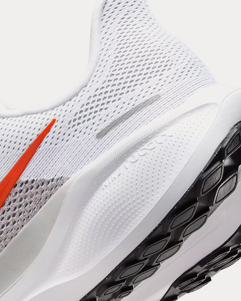Nike Pegasus 41 White / Wolf Grey /  Black / Picante Red Running Shoes - 5